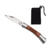 Custom Rosewood Pocket Knife (Silver)