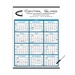 Span-A-Year Calendar (Laminated with Marker) - 2027