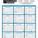 Span-A-Year Calendar Non-Laminated - 2027