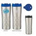 Stainless Steel 16 oz. Custom Diamond Tumblers