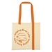 Striped Economy Canvas Promotional Tote