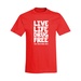 Live Life Drug Free Children's T-Shirts with School Name
