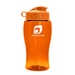 18 oz. Personalized Transparent Bottles With Flip Lid