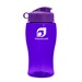 18 oz. Personalized Transparent Bottles With Flip Lid