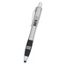 Custom Tri-Band Promo Pen With Stylus