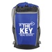 Tri-Color Logo Drawstring Backpacks