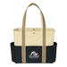 Tri-Color Pockets Promotional Tote Bags