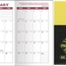 Two-Tone Soft Cover Monthly Pocket Planner - 2026