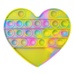 Push Pop Bubble Heart Shape Fidget Sensory Toy