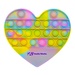 Push Pop Bubble Heart Shape Fidget Sensory Toy