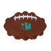 Football Shape Push Pop Fidget Sensory Toy