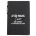 Write-Mate 4 x 6 Cardboard Memo Book with Pen - Unlined
