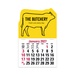 2-Color Stick Up Grid, English (14-Month) Bull - 2027