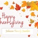 Classic Bright Thanksgiving Leaves Greeting Card
