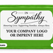 In Sympathy Tissue Packets with Your Custom Imprint