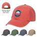 Washed Cotton Dad Cap with Logo Imprint