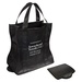 Wave Rider Folding Promo Tote Bag