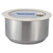 Prima 38 oz Microwaveable Stainless Steel Bowl With Vented Glass Lid
