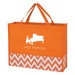 Zigzag Non-Woven Custom Tote Bags