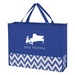 Zigzag Non-Woven Custom Tote Bags
