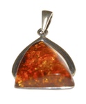 Amber Pendant Necklace # 24