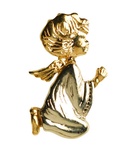 Angel Brooch - Praying Cherub