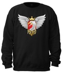 Biker Eagle - Adult Crew Neck Sweatshirt