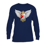 Biker Eagle - Adult Long Sleeve Tee