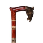 Carved Walking Stick - Horse