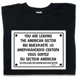 Checkpoint Charlie - Adult Long Sleeve Tee