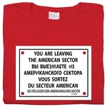 Checkpoint Charlie - Women's T-Shirt