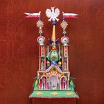 Cracovian Crèche Handmade of Candy Foil