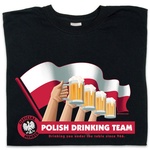 Drinking Team Flag - Adult T-Shirt