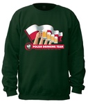 Drinking Team Flag - Adult Crew Neck Sweatshirt