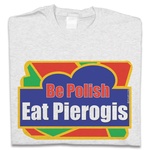 Eat Pierogis - Adult Long Sleeve Tee
