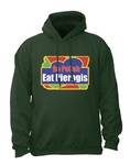 Eat Pierogis - Adult Sweatshirt Hoodie