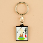Flexible Keychain - I Love Gdansk