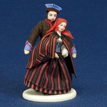 Folk Doll - Kielce, Couple 5.25 inches