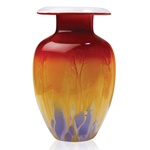 Glass Vase - 1950 Retro Series, 10 inches Tall