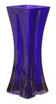 Glass Vase - Indigo Series, 12 inches Tall