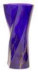 Glass Vase - Indigo Series, 7 inches Wide