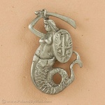 Lapel Pin - Warsaw Mermaid, Syrenka Warszawska