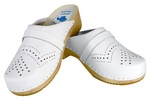 Men's Leather & Wooden Clogs