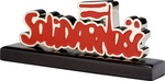 Metal Paperweight - Solidarnosc
