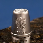 Metal Thimble - POLSKA & Eagle