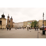Photo Print - Cracow Market Square with Mariacki Church