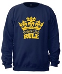 Polish Girls Rule - Adult Crew Neck Sweatshirt