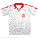 POLSKA Gray Eagles Soccer Athletic Shirt