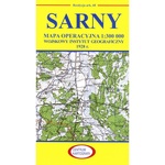 Pre WWII Poland Map - Sarny 1927-1938