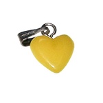 Pure Amber Mini Heart Pendant